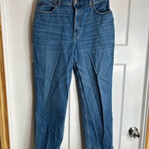 Abercrombie & Fitch Women’s 14 The 90s Straight Ultra High Rise Jeans 1365